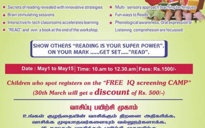 Reading workshop camp for special childrens