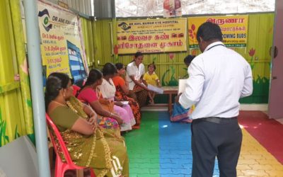 Aruna Blooming Buds Free Eye Camp By Anilkumar Eye Hospital