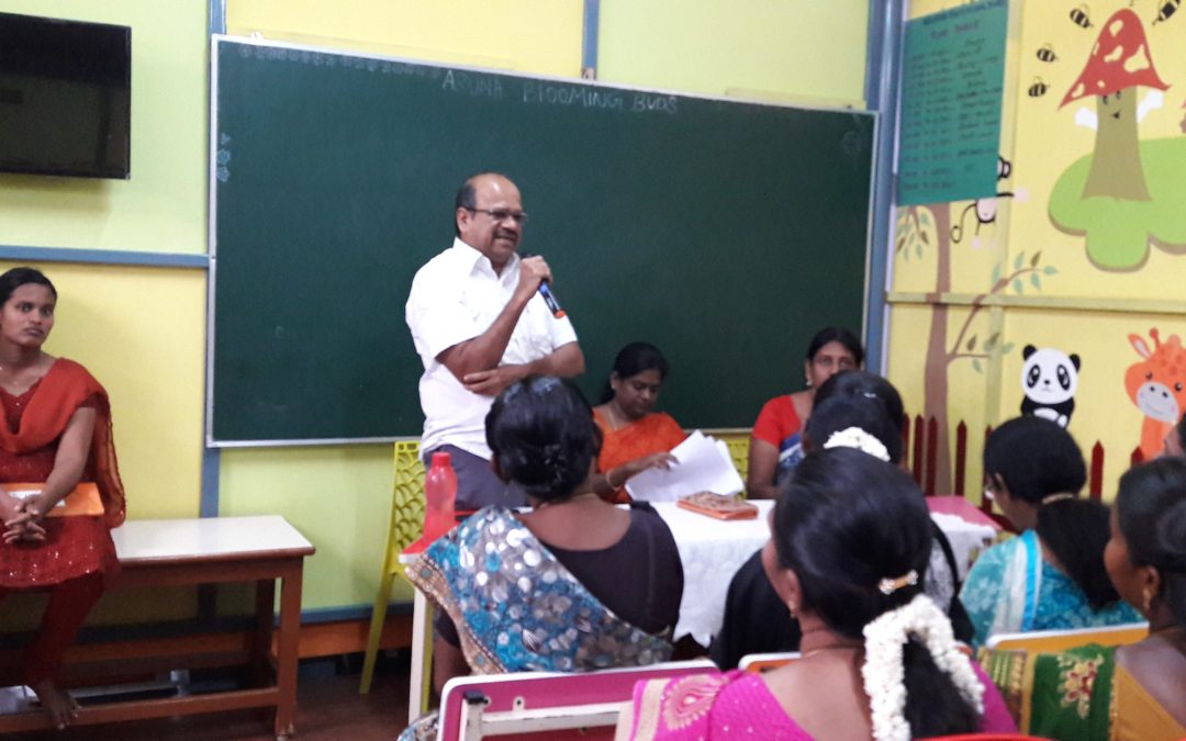 Aruna Blooming Buds Individual Parents Meeting