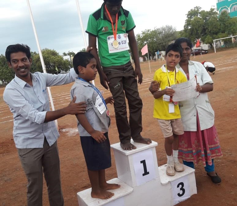 Aruna Blooming Buds Special Olympic Bharat Tamil Nadu